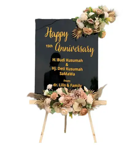 Papan Bunga Akrilik Bulustalan